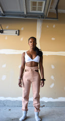 Side Cut Out Joggers