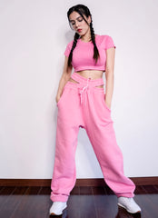Oversized Double Waisted Sweatpants