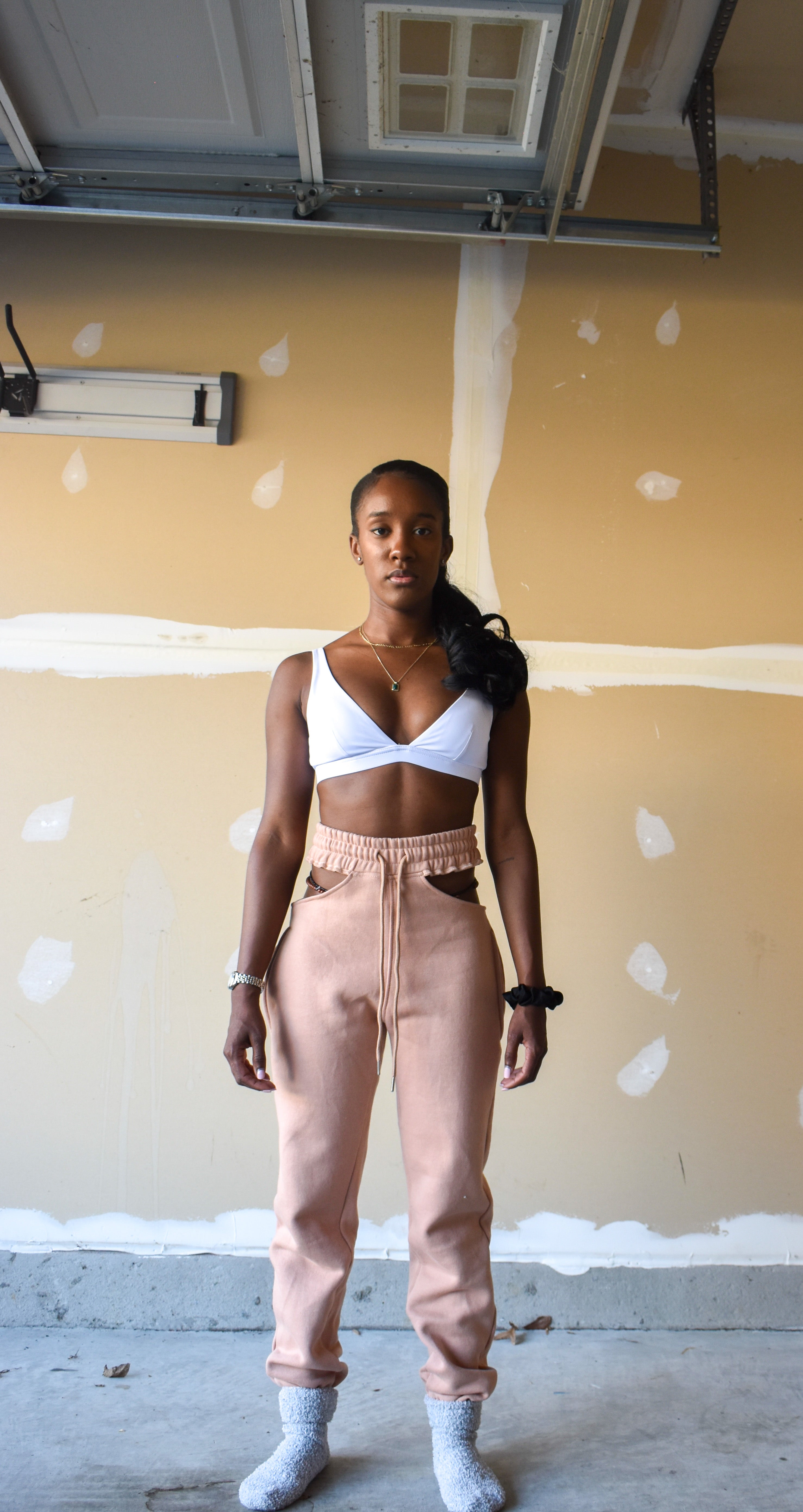 Side Cut Out Joggers