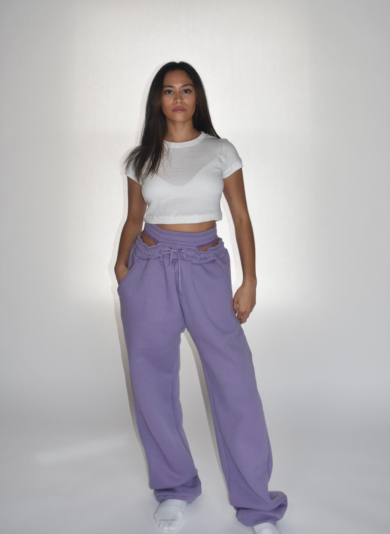 Oversized Double Waisted Sweatpants